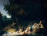 Diana Bathing with the Stories of Actaeon and Callisto